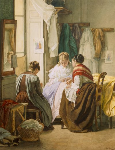 The Dressmakers by Jules Trayer
